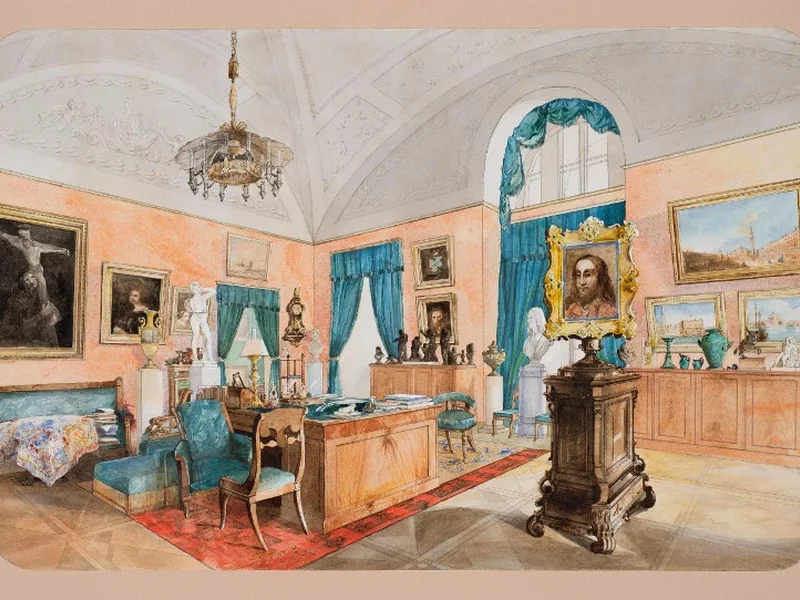 1815-Andrey Rakovich - L'ufficio del conte S. S. Uvarov